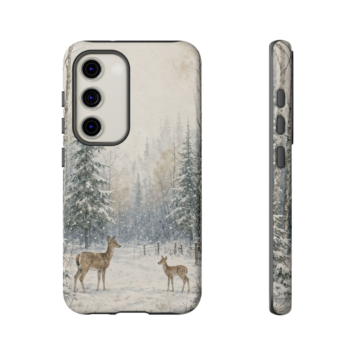 Snowy Doe Tough Case