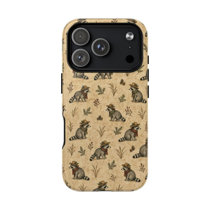 Cowboy Raccoons Magnetic Case