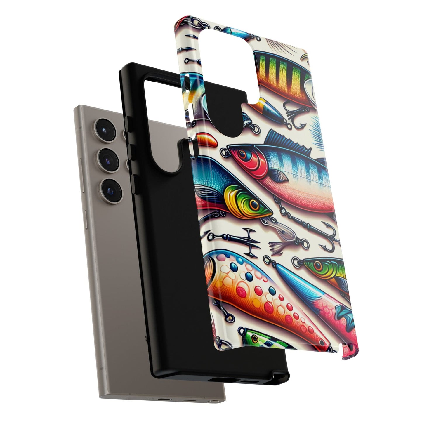 Colorful Fishing Lures Phone Case