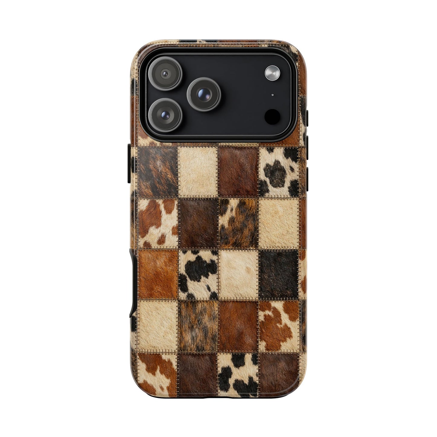 Cowhide Quilt Tough Case