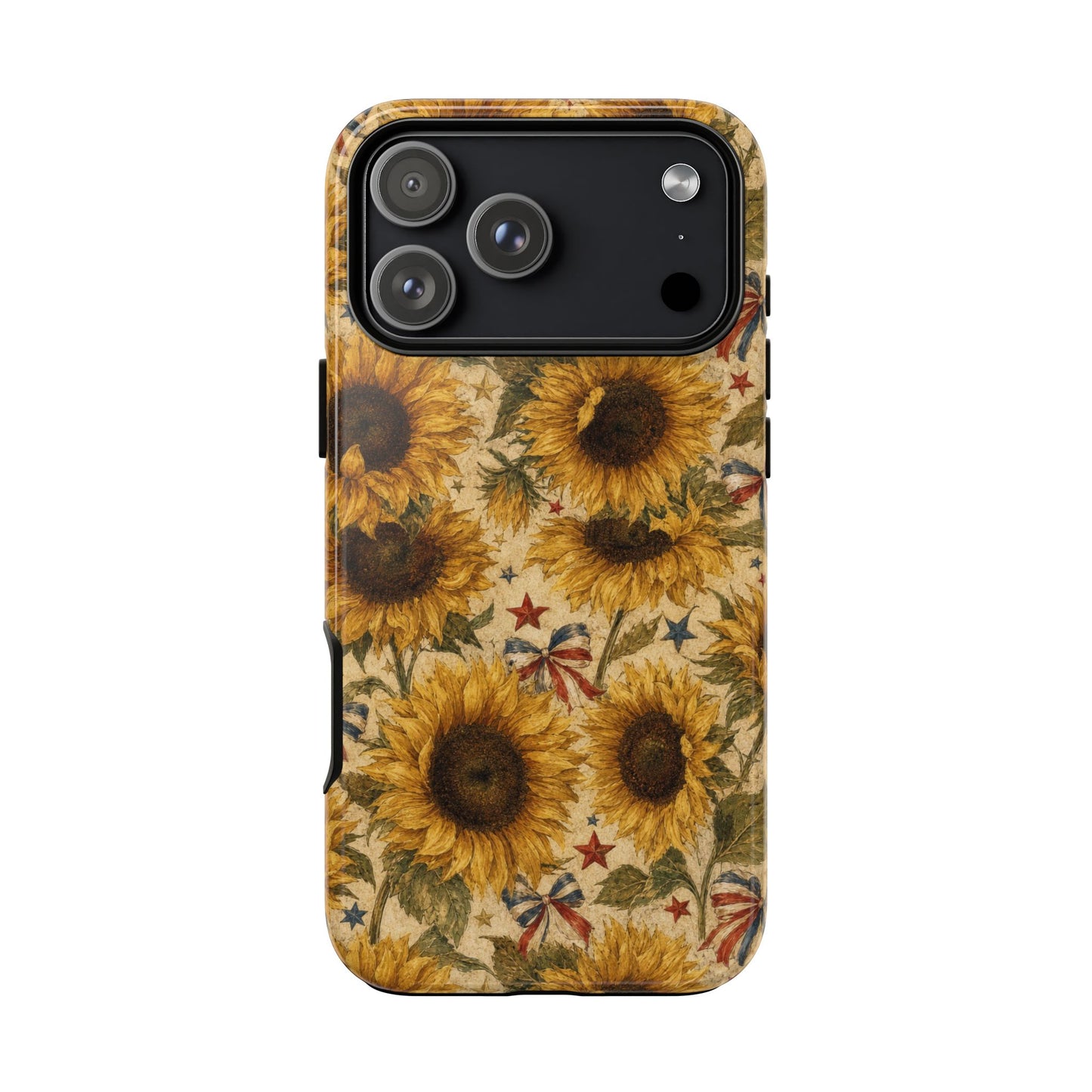 Patriotic Sunflowers Tough Case