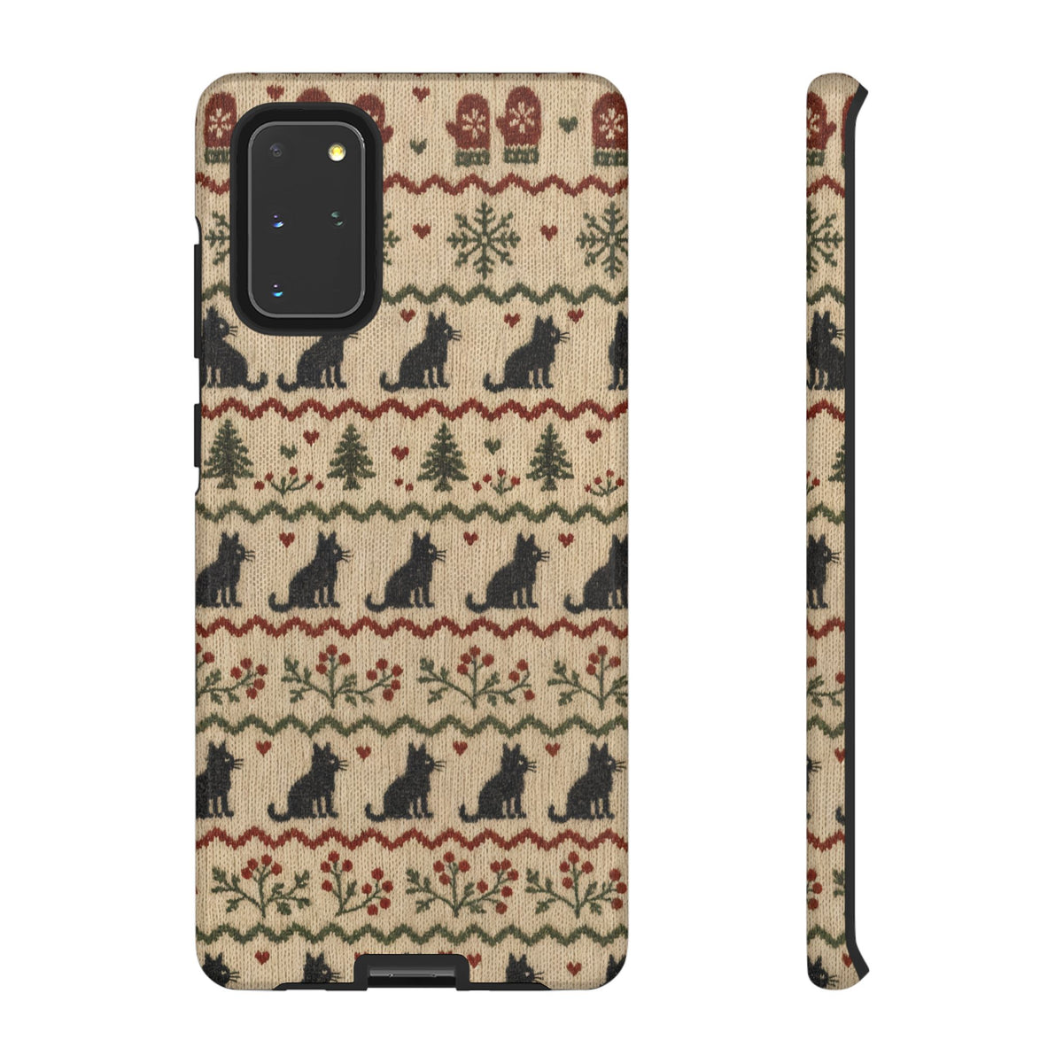 Black Cat Sweater Tough Case
