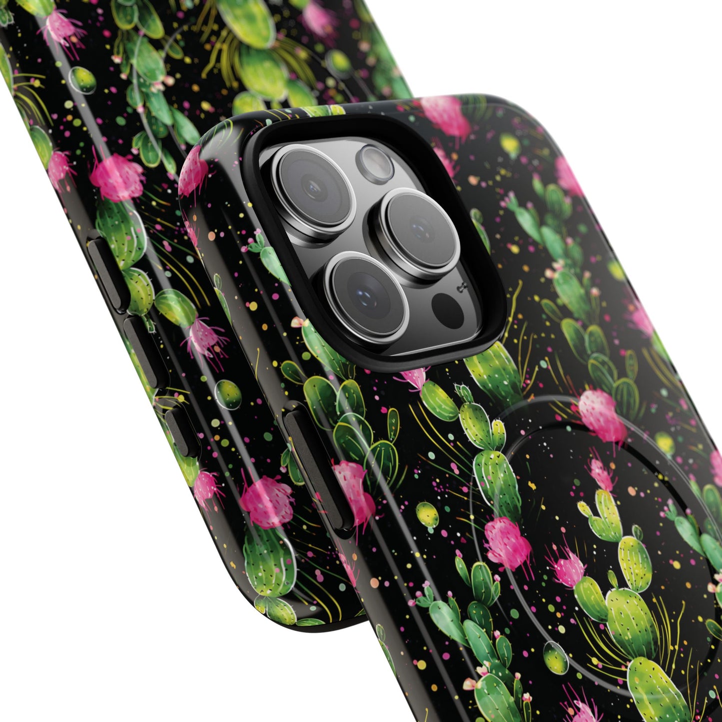 Neon Cactus Magnetic Case