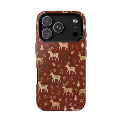 Folk Reindeer Magnetic Case
