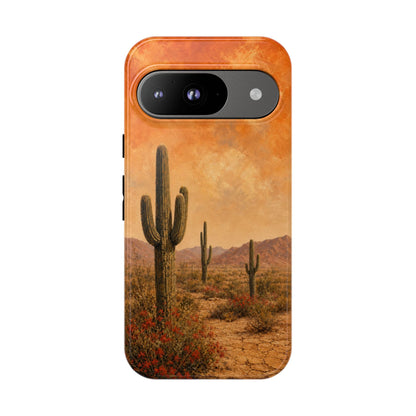 Sunset Cacti Tough Case