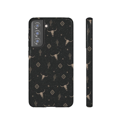 Midnight Longhorn Tough Case