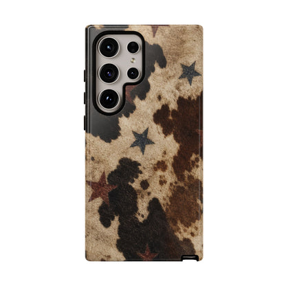 Stars And Cowhide Tough Case