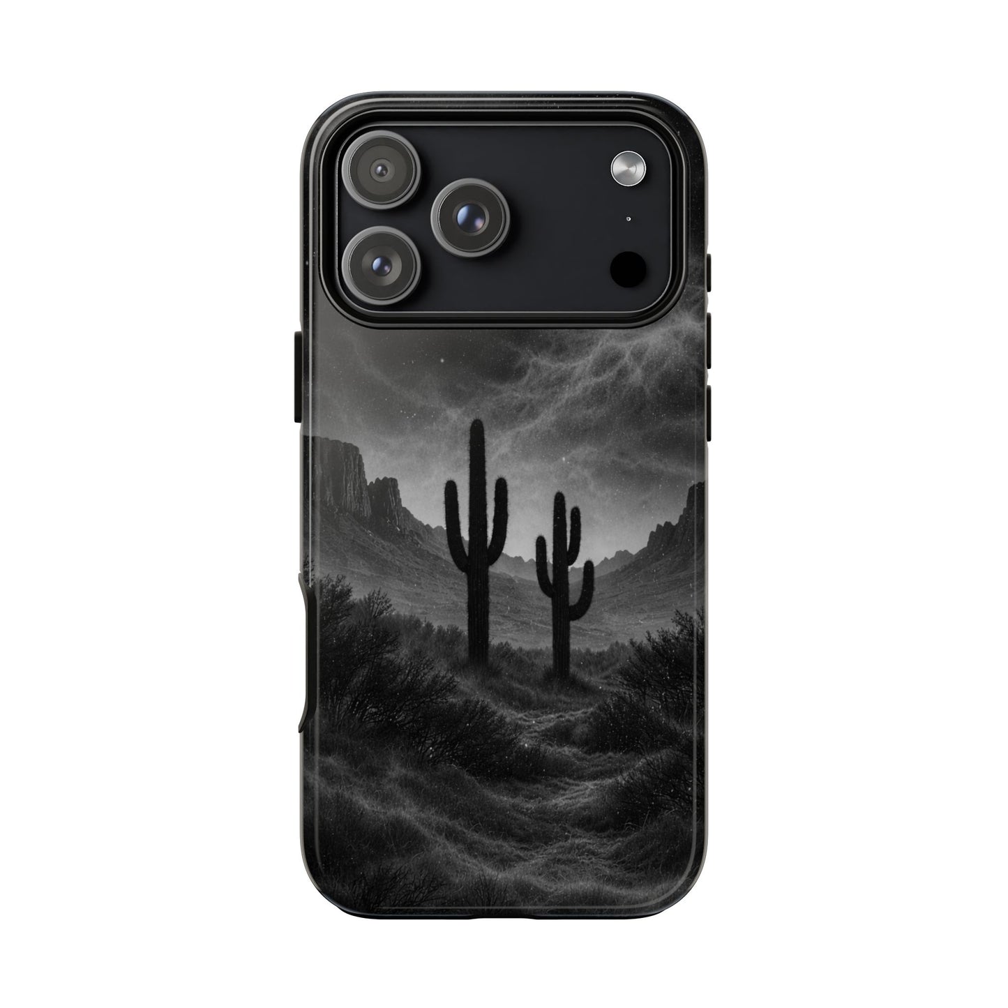 Western Noir Cacti Tough Case