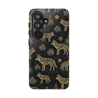 Moonlit Coyote Tough Case