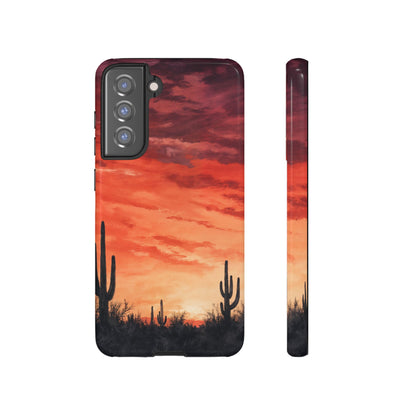 Desert Sunset Swaths Tough Case