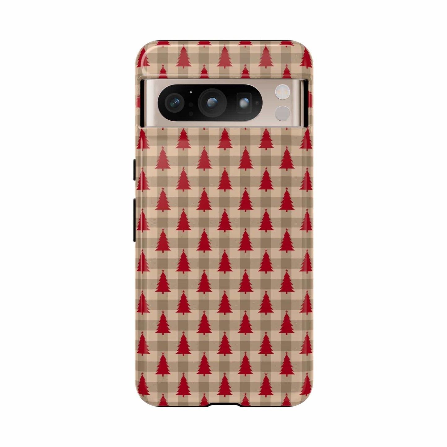 Plaid Tree Phone Case