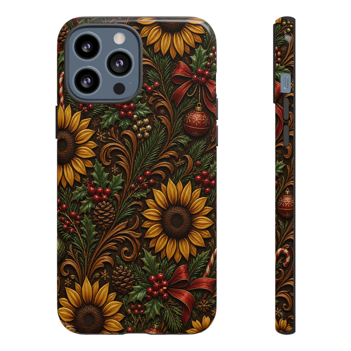 Christmas Sunflowers Tough Case