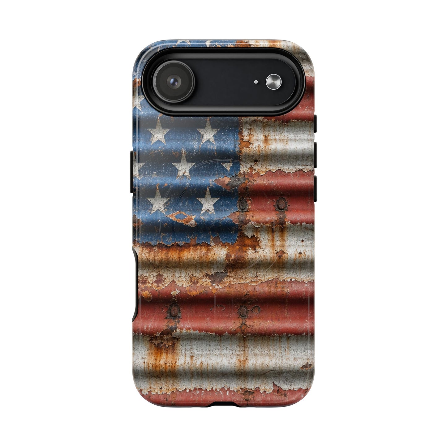 Rustic Flag Magnetic Case