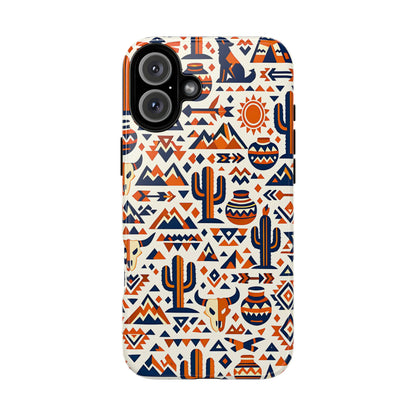 Southwest Tribal Orange Tough Case