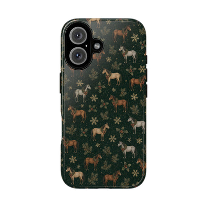 Evergreen Horses Tough Case