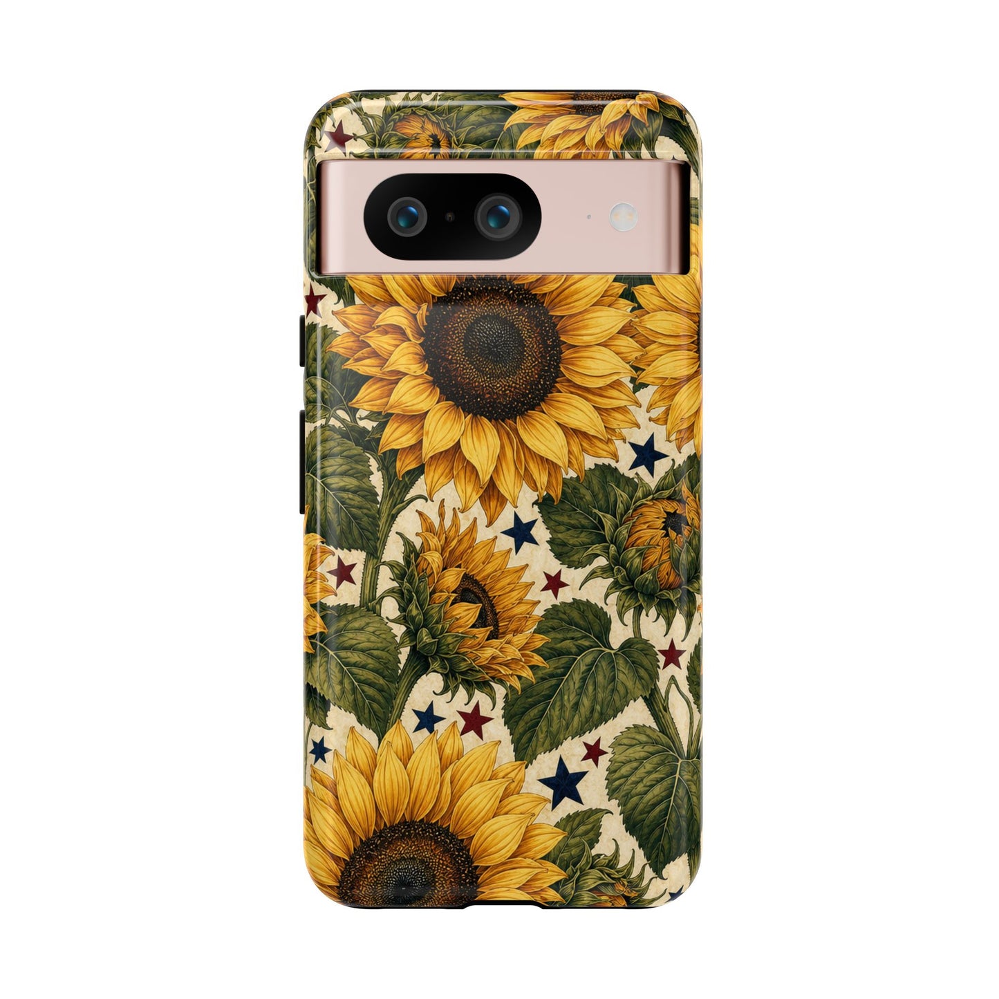 Stars And Sunflowers Tough Case