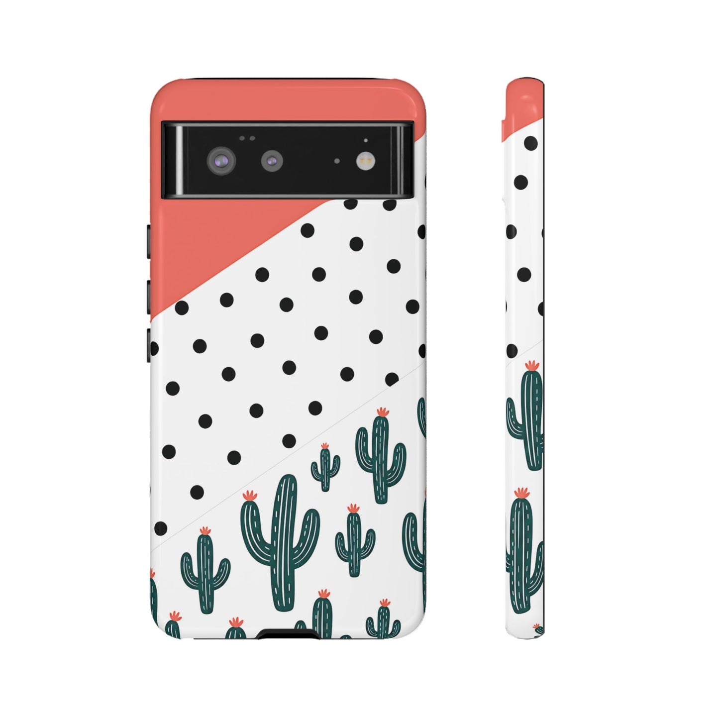 Polka Dot Cactus Tough Case