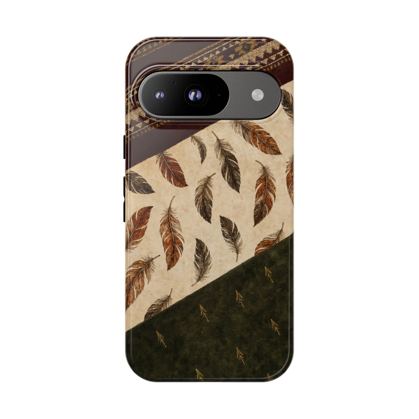Feather Aztec Swaths Tough Case