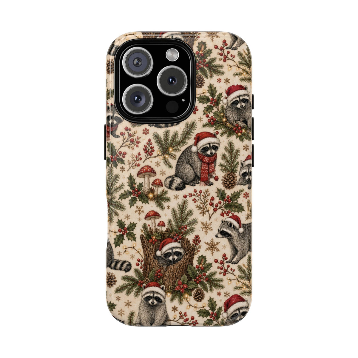 Raccoon Hollow Christmas Magnetic Case