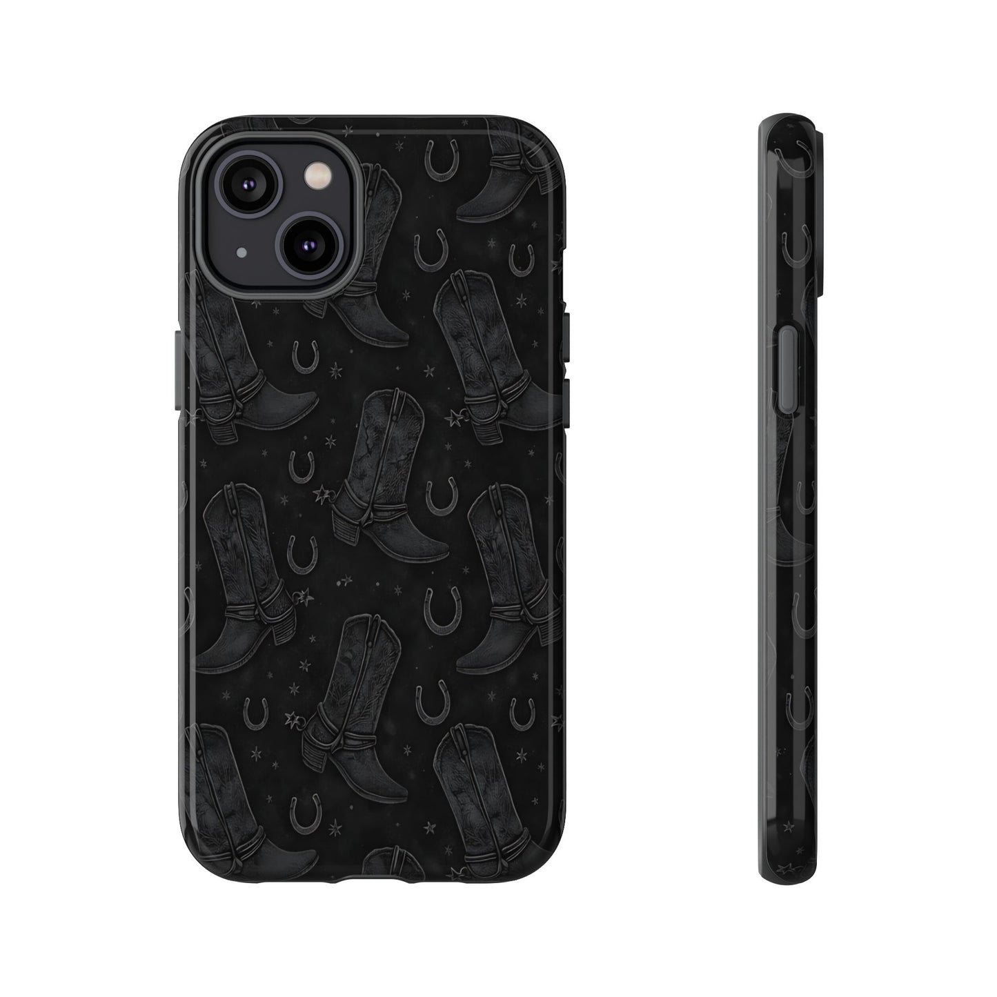 Western Noir Boots Tough Case