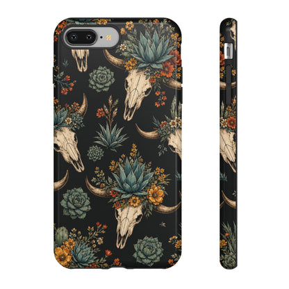 Desert Bloom Skull Tough Case