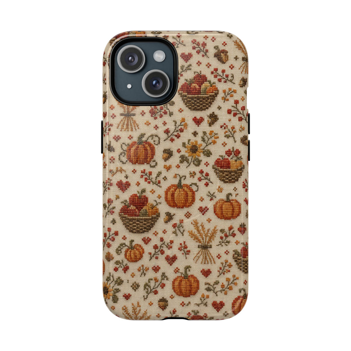 Pumpkin Stitch Magnetic Case