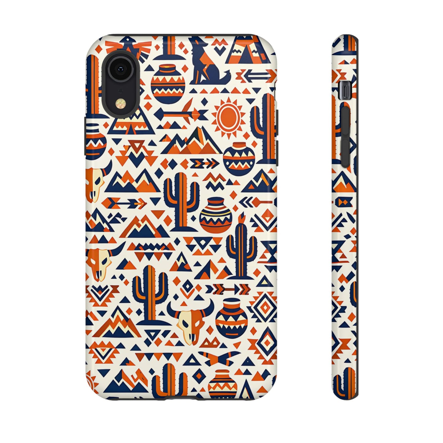 Southwest Tribal Orange Tough Case