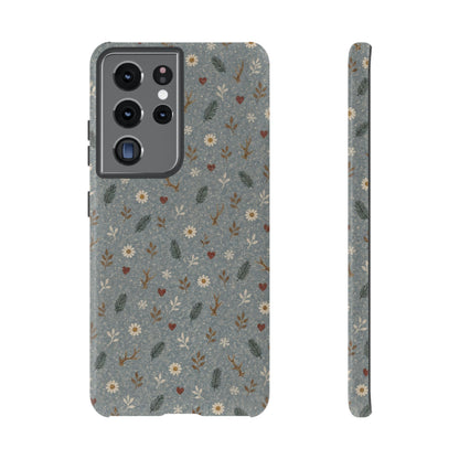 Antler Daisies Snow Tough Case