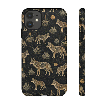 Moonlit Coyote Tough Case