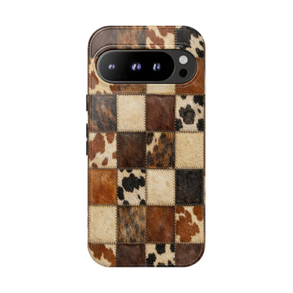 Cowhide Quilt Tough Case