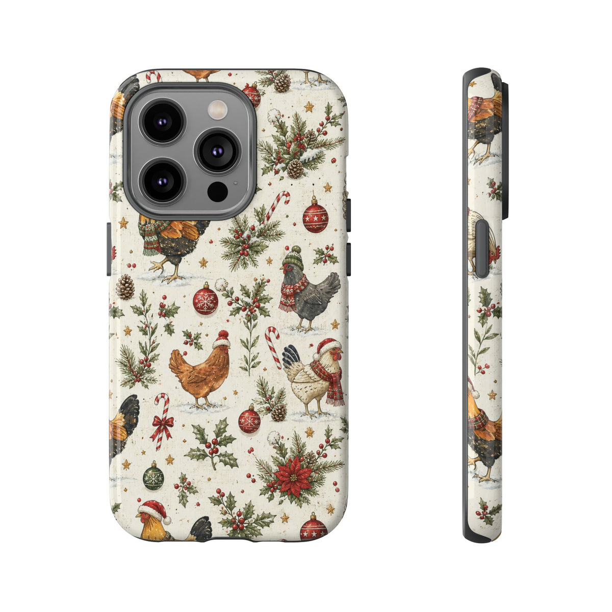 Santa Hens Tough Case