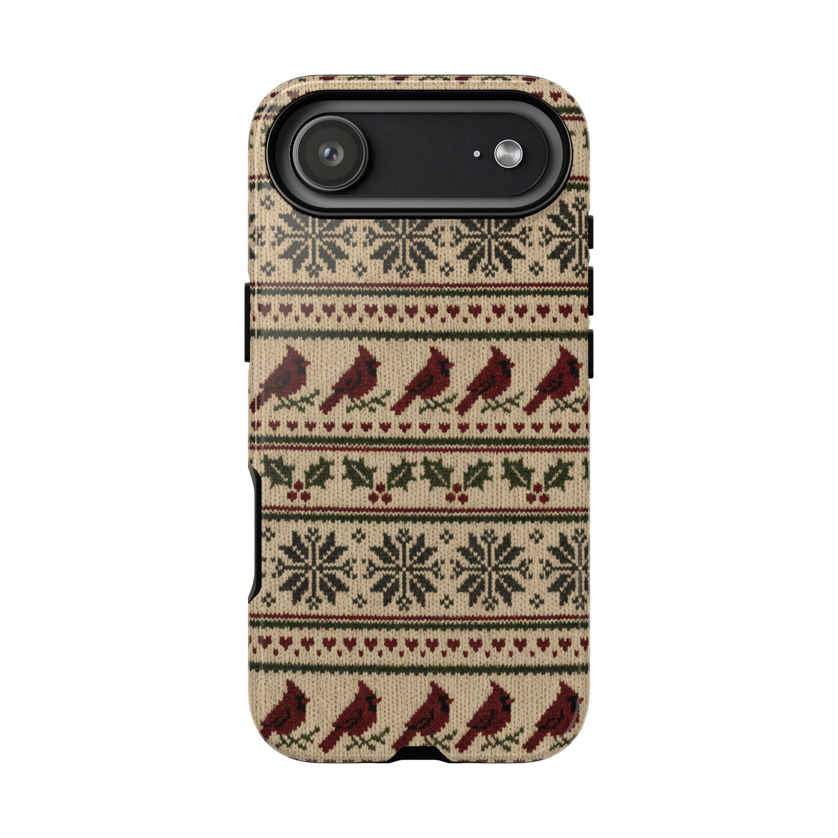 Fair Isle Cardinals Tough Case