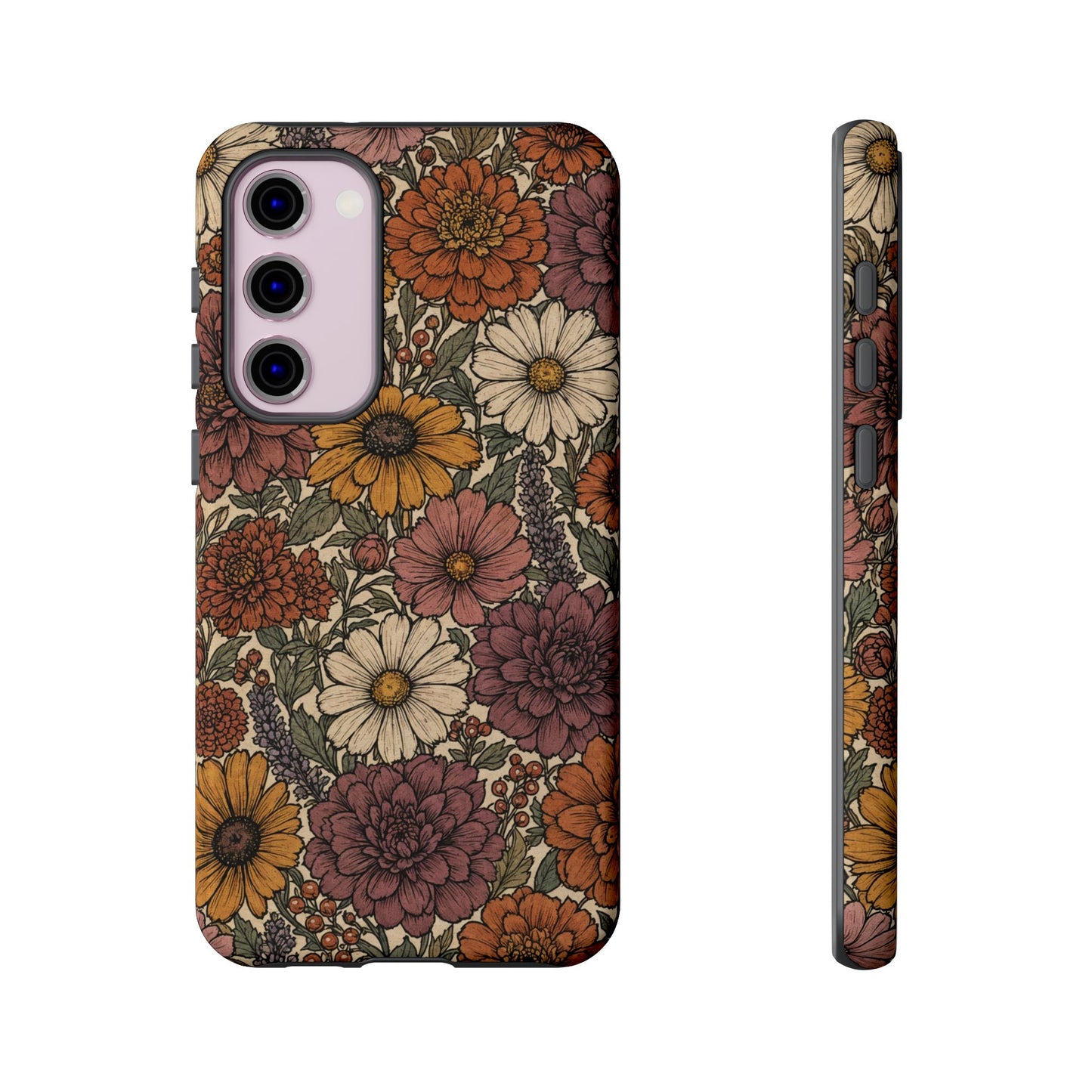 Inked Bouquet Tough Case