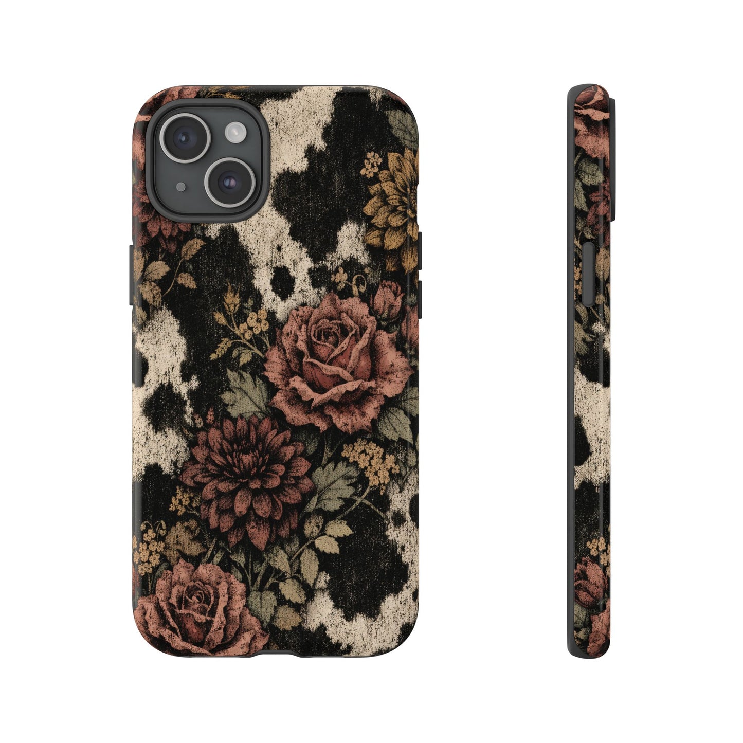 Cowhide Bloom Tough Case