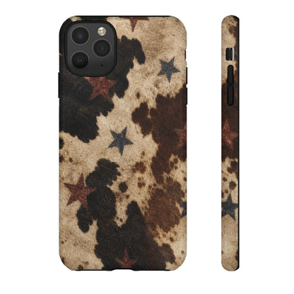 Stars And Cowhide Tough Case