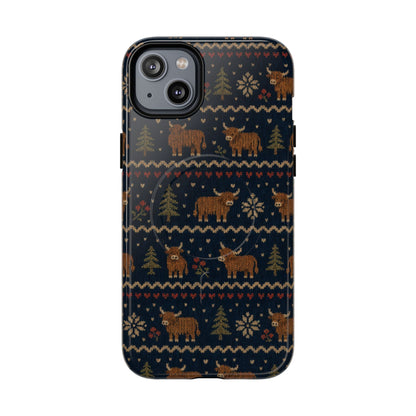 Highland Cow Sweater Magnetic Case