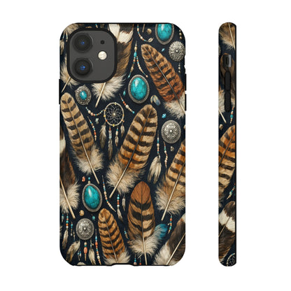 Southwest Feather Tough Case