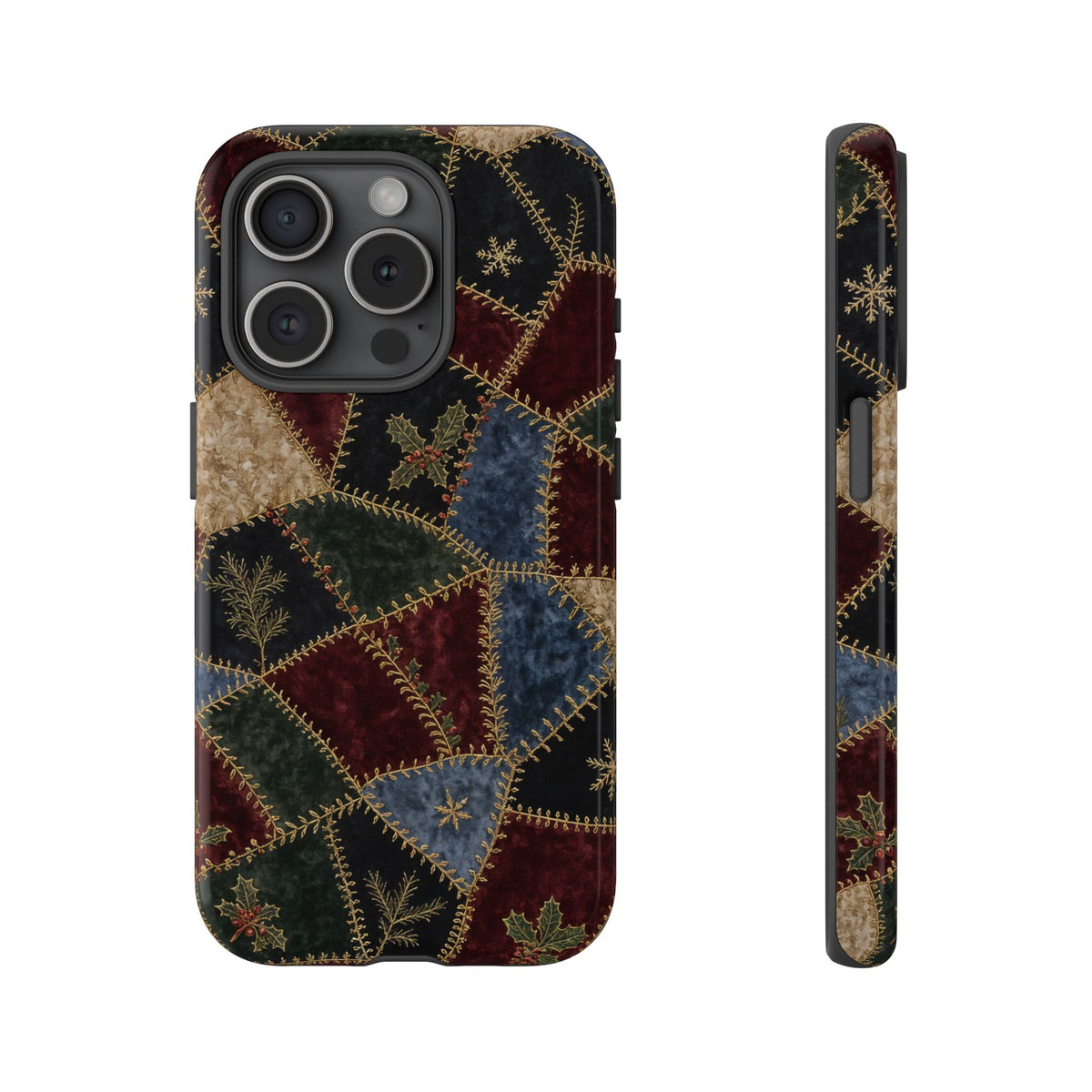 Winter Crazy Quilt Tough Case