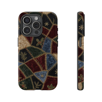 Winter Crazy Quilt Tough Case