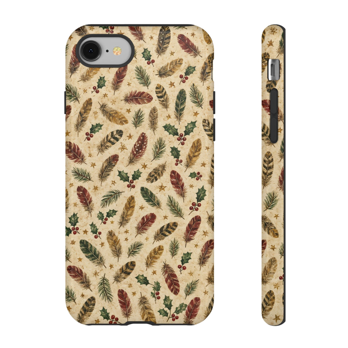 Christmas Feathers Tough Case