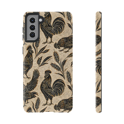 Carved Rooster Tough Case