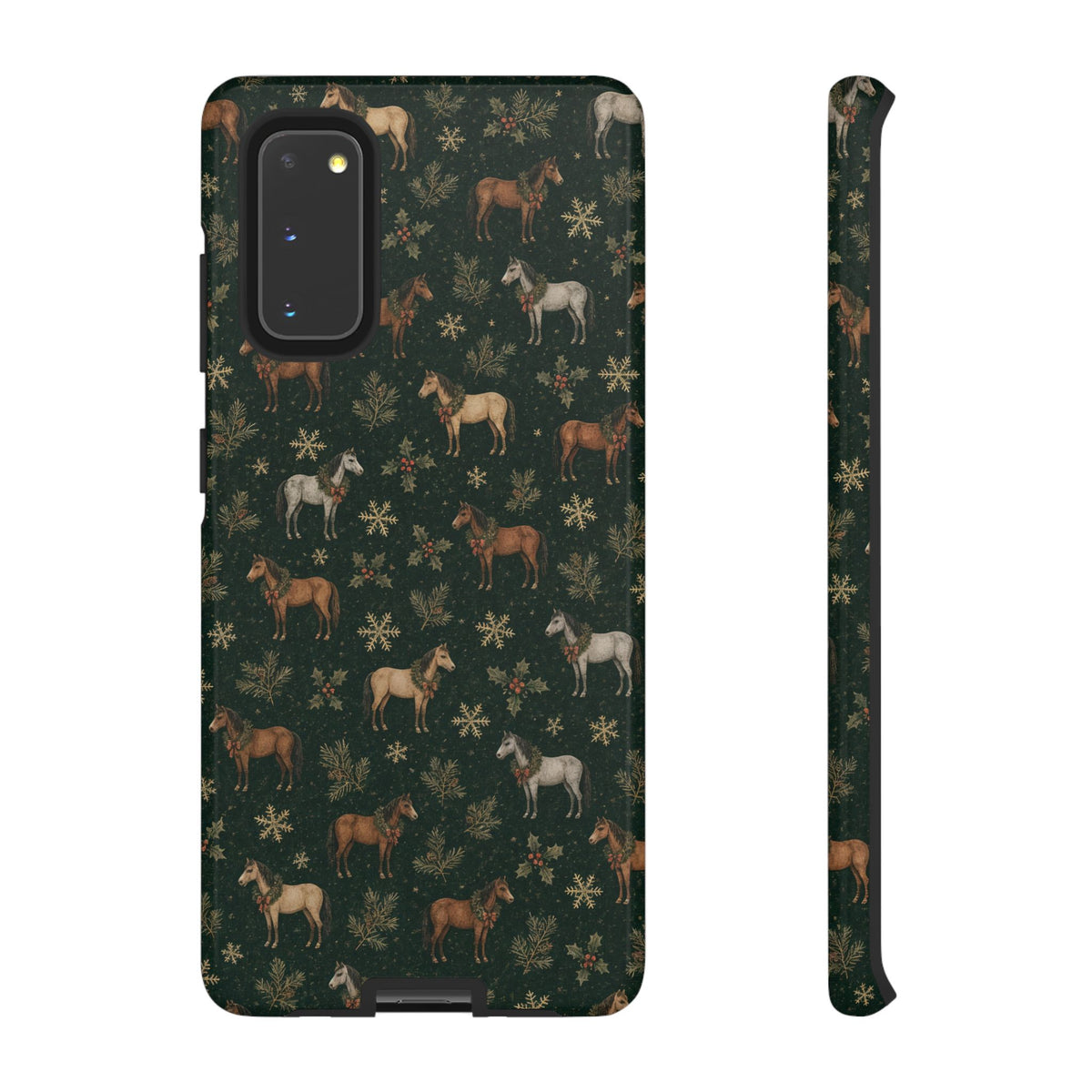 Evergreen Horses Tough Case