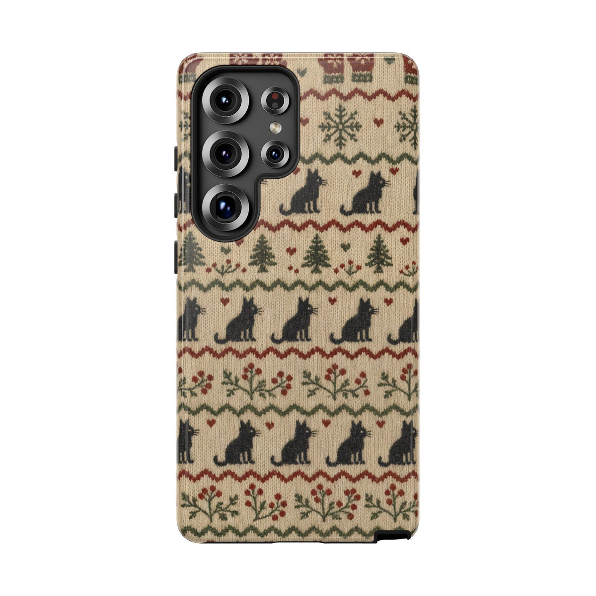 Black Cat Sweater Tough Case