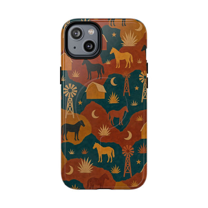 Ranch Horses Magnetic Case
