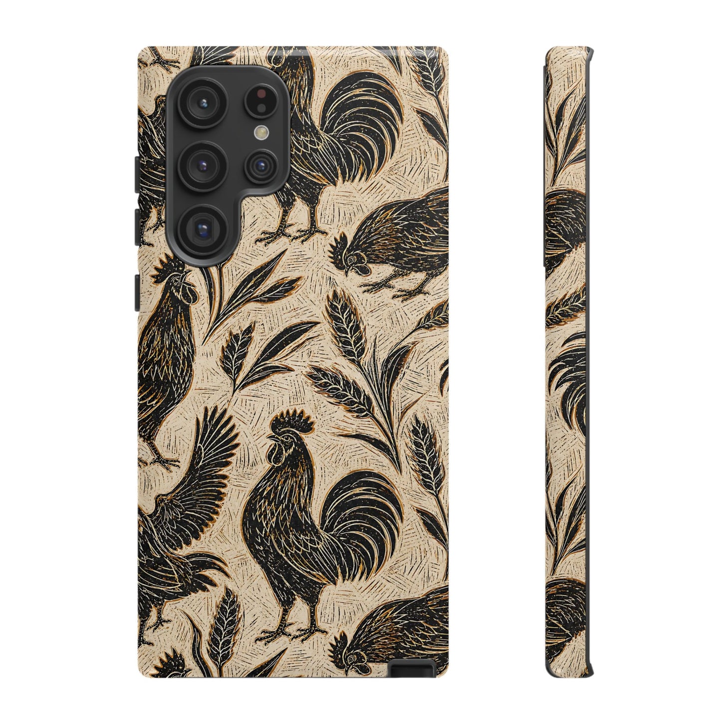 Carved Rooster Tough Case