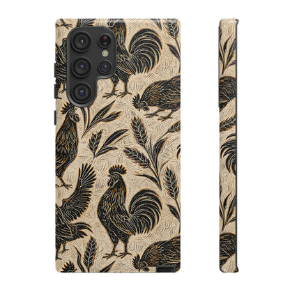 Carved Rooster Tough Case