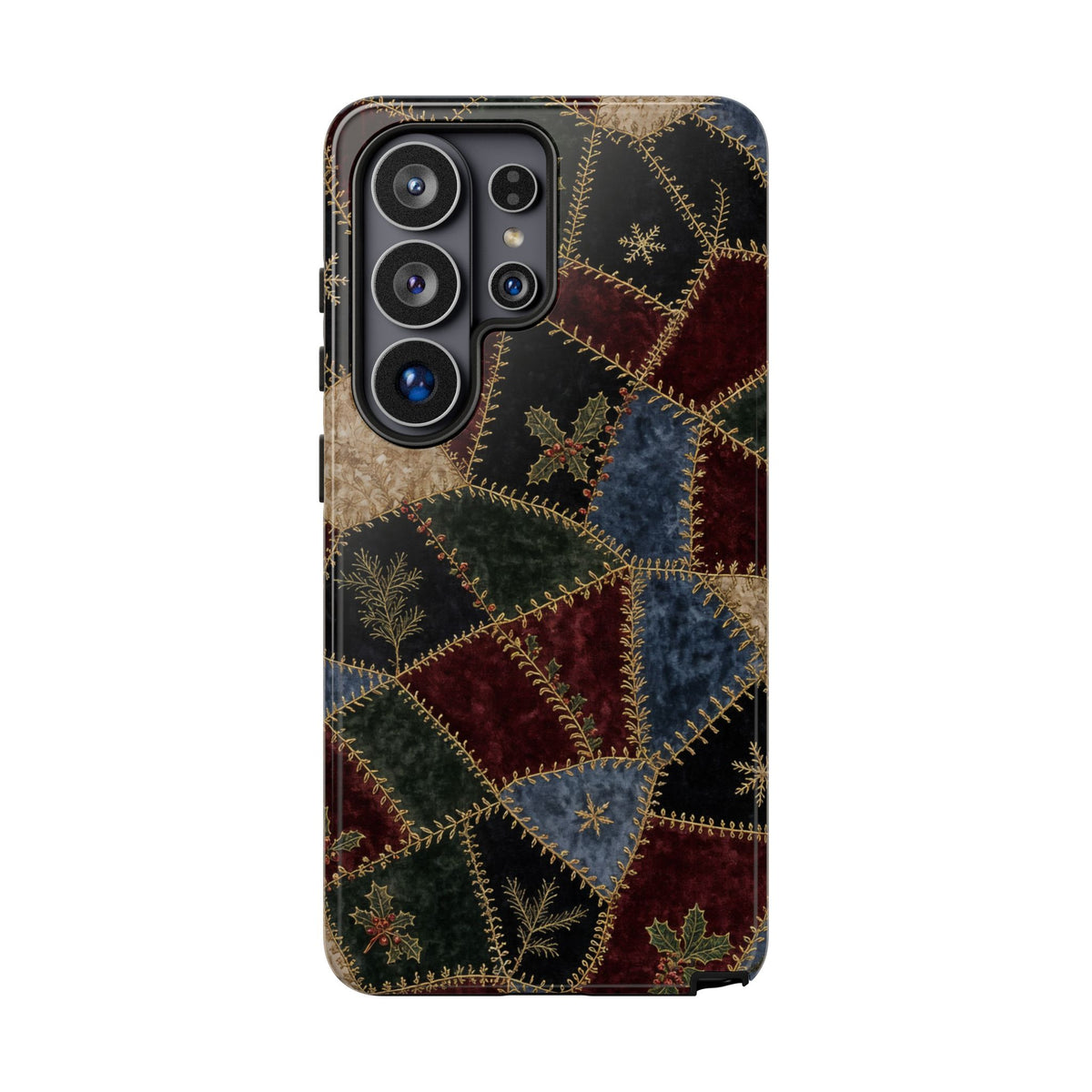 Winter Crazy Quilt Tough Case