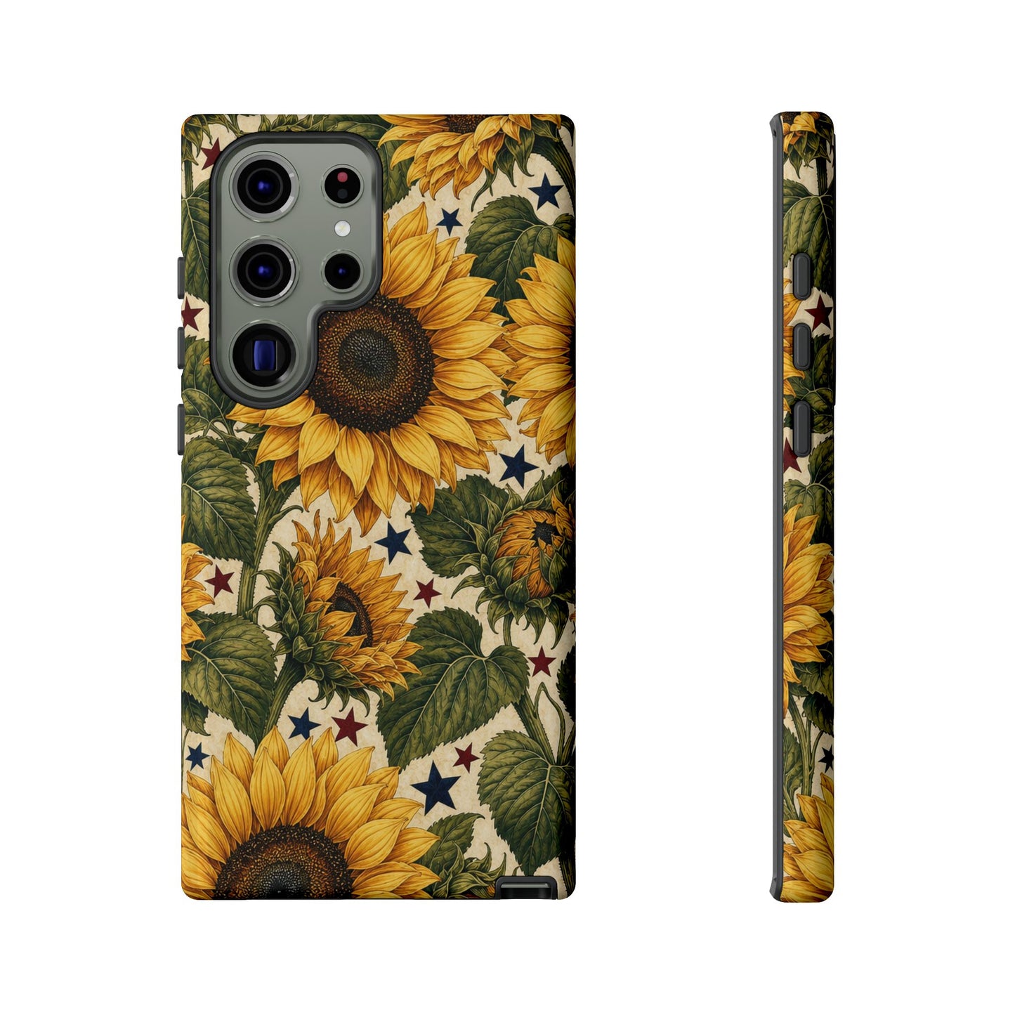 Stars And Sunflowers Tough Case