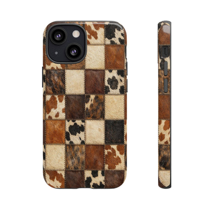 Cowhide Quilt Tough Case