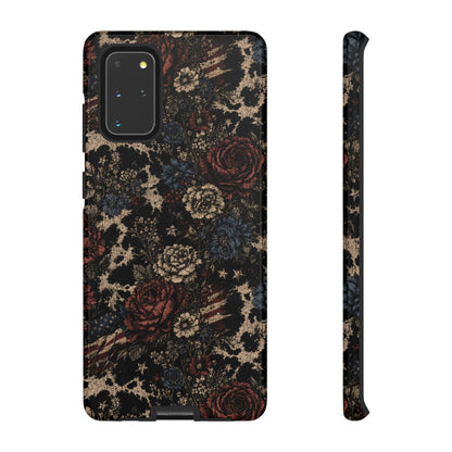 USA Cowhide Bloom Tough Case